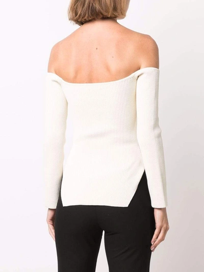 Shop Khaite Sweaters White