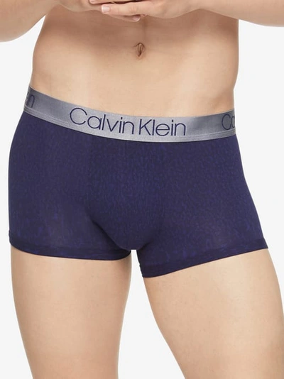 Shop Calvin Klein Ultra-soft Modal Trunk In Bayou Blue