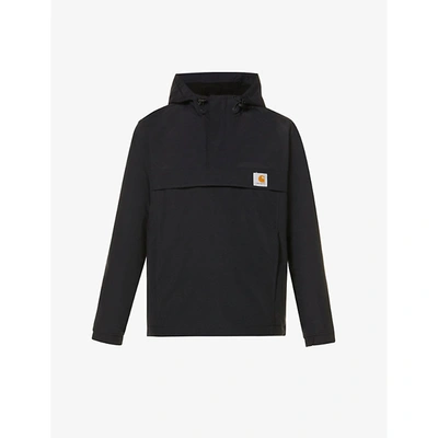 Shop Carhartt Nimbus Pull-over Nylon Shell Jacket In Black