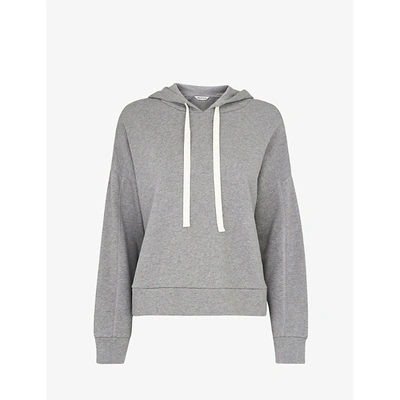 Shop Whistles Womens Grey Ultimate Cotton Hoody Xs