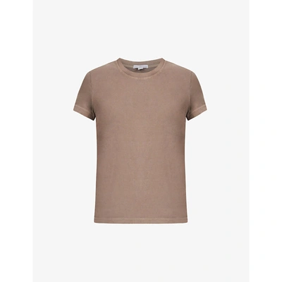 Shop James Perse Womens Hazel Little Boy Cotton-jersey T-shirt Xs