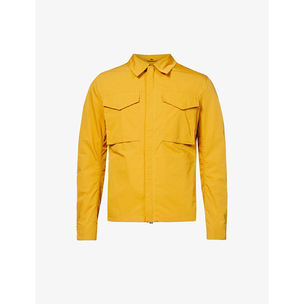 Belstaff Mens Harvest Gold Command Water-repellent Military Overshirt Xl In  Yellow | ModeSens