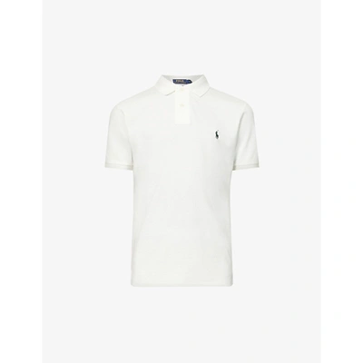 Shop Polo Ralph Lauren Mens Nevis Logo-embroidered Slim-fit Cotton Polo Shirt Xxl