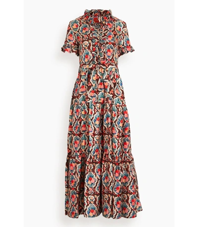 Shop La Doublej Long And Sassy Dress In Matisse In Multi