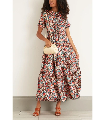 Shop La Doublej Long And Sassy Dress In Matisse In Multi