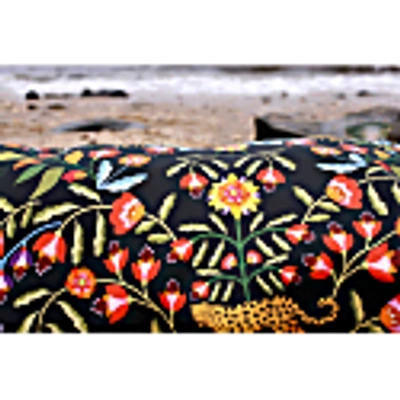 Jessie Zhao New York Double Sided Silk Scarf Of Night Imagination In Silk