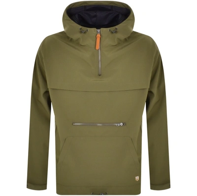 Shop Armor-lux Armor Lux Technical Smock Jacket In Green