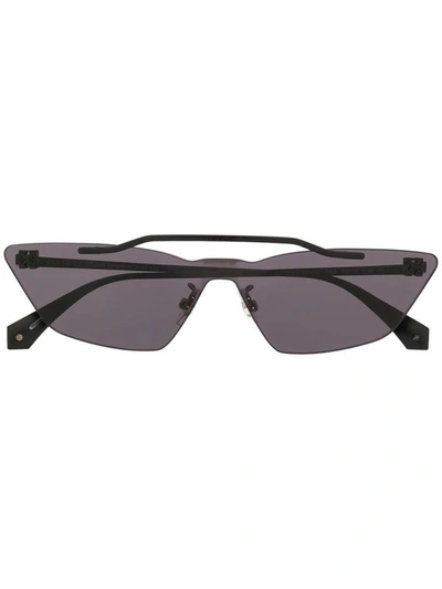 Shop Off-white Women's Purple Metal Sunglasses