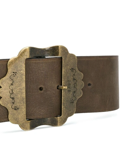 Shop Isabel Marant Women's Brown Leather Belt
