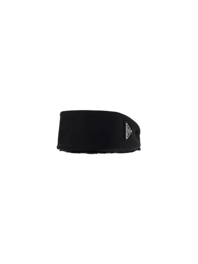 Shop Prada Women's Black Other Materials Hat