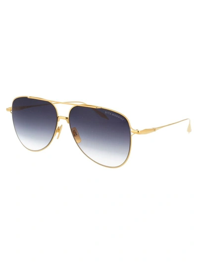 Shop Dita Men's Gold Metal Sunglasses