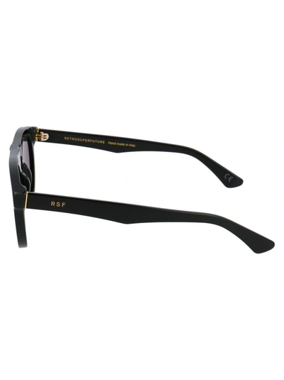 Shop Super By Retrofuture Men's Black Acetate Sunglasses