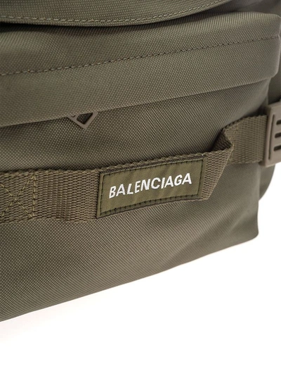 Shop Balenciaga Men's Green Other Materials Belt Bag