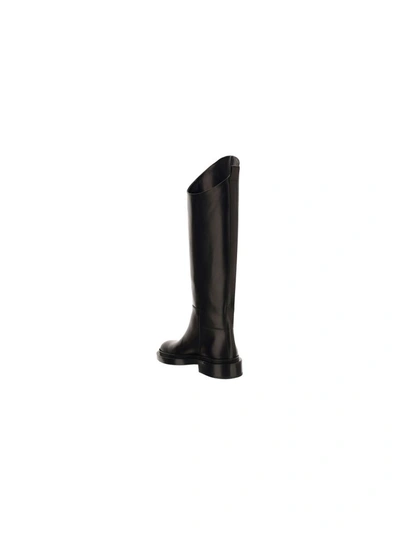 Shop Jil Sander Black Boots