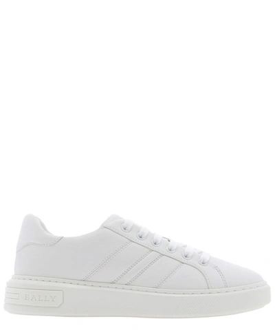 Shop Bally Women's White Other Materials Sneakers