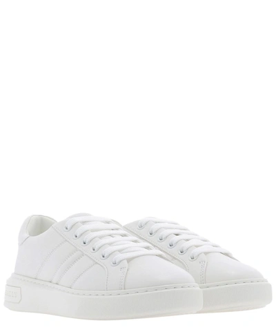 Shop Bally Women's White Other Materials Sneakers