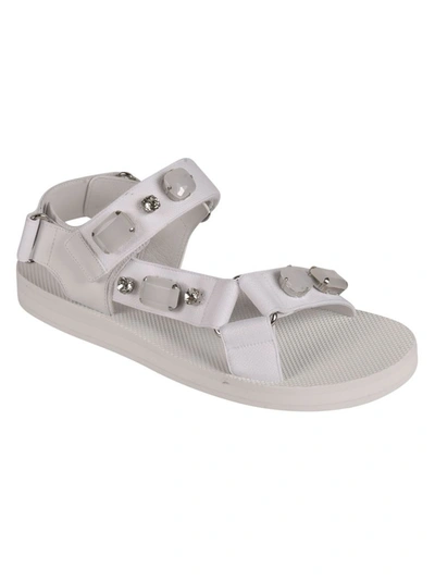 Shop Car Shoe Women's White Polyurethane Sandals