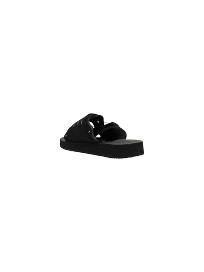 Shop Suicoke Men's Black Polyurethane Sandals