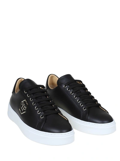 Leather Lo-Top Sneakers The Plein Original TM