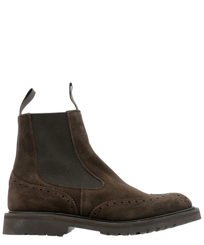 Shop Tricker's Men's Brown Other Materials Ankle Boots