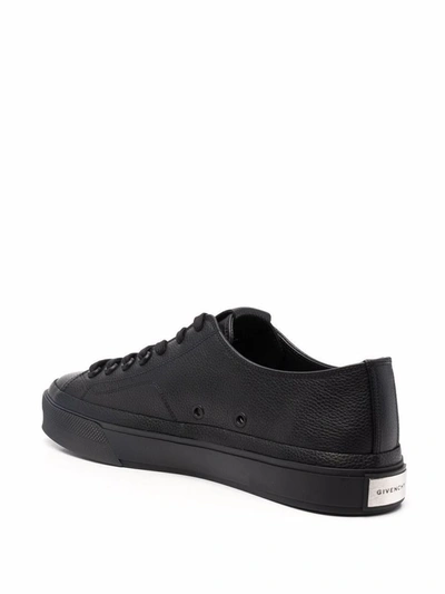 Shop Givenchy Men's Black Leather Sneakers