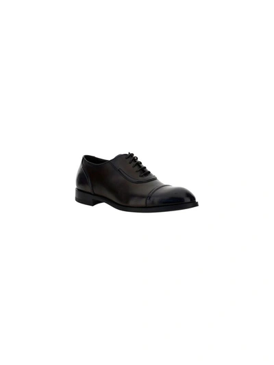 Shop Ermenegildo Zegna Men's Brown Other Materials Lace-up Shoes