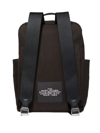 Shop Marc Jacobs Women's Black Cotton Backpack