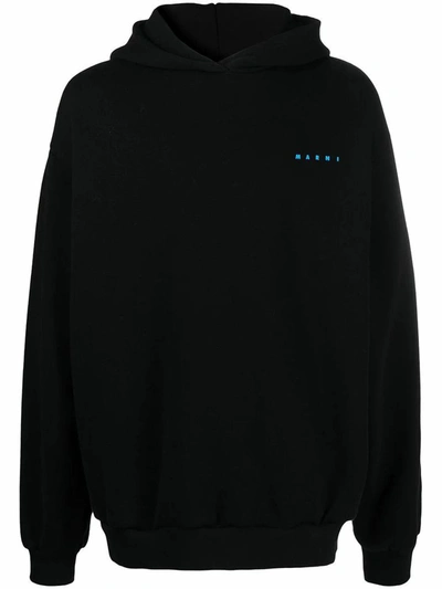 Shop Marni Men's Black Cotton Sweatshirt