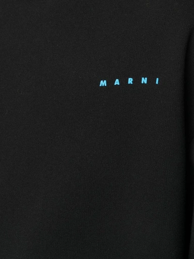 Shop Marni Men's Black Cotton Sweatshirt
