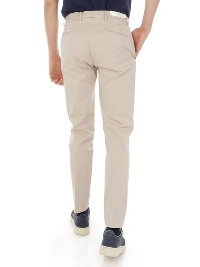 Shop Briglia 1949 Men's Beige Cotton Pants