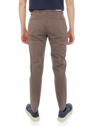 Shop Briglia 1949 Men's Grey Cotton Pants