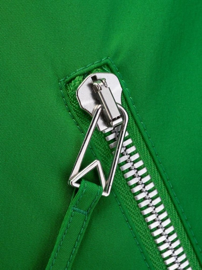 Shop Bottega Veneta Men's Green Polyamide Outerwear Jacket