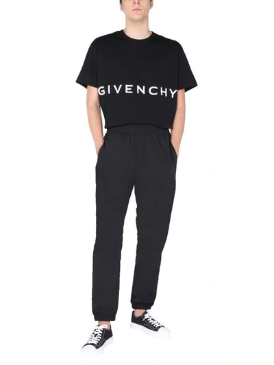 Shop Givenchy Men's Black Other Materials T-shirt