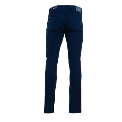 Shop Jeckerson Men's Blue Cotton Jeans