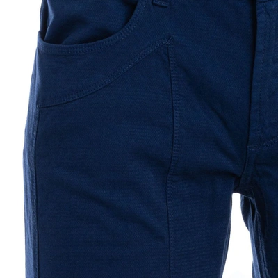 Shop Jeckerson Men's Blue Cotton Jeans