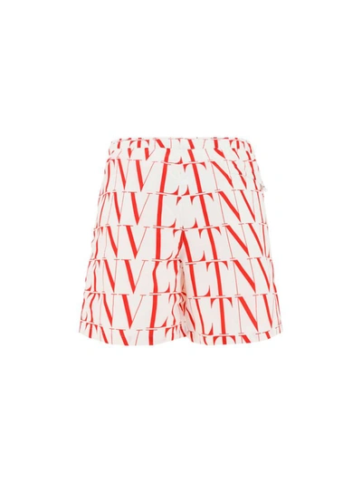 Shop Valentino Men's White Polyester Trunks