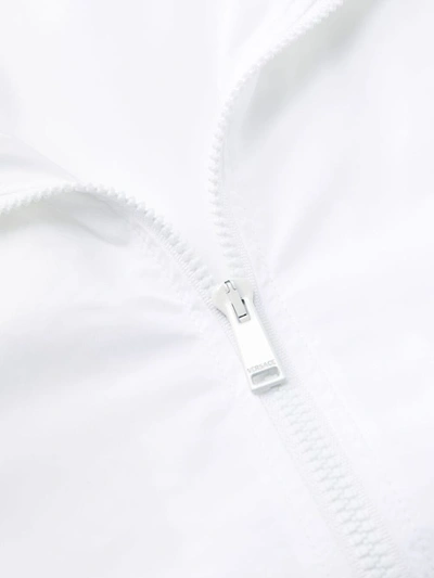 Shop Versace Men's White Polyester Outerwear Jacket