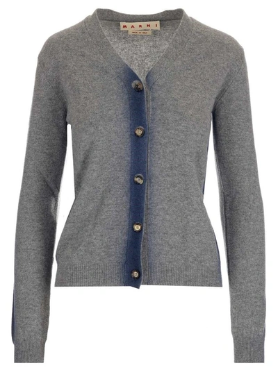 Shop Marni Women's Grey Other Materials Cardigan