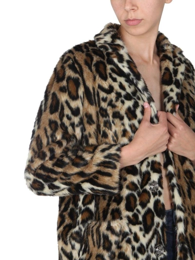 Shop Dsquared2 Women's Beige Modal Coat