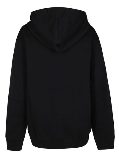 Shop Moschino Women's Black Cotton Sweatshirt