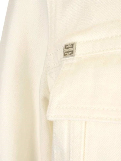 Shop Givenchy Women's Beige Cotton Jacket