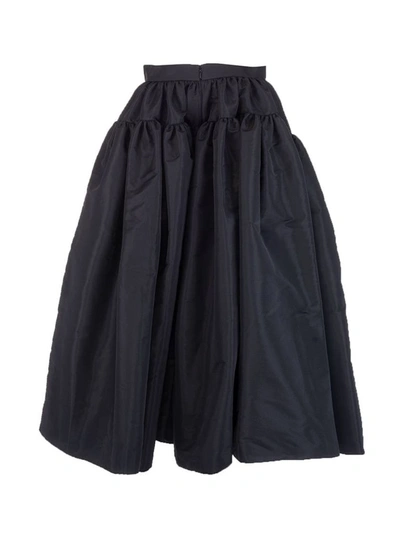 Shop Alexander Mcqueen Black Skirt