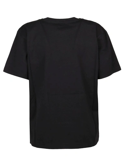 Shop Nanushka Women's Black Cotton T-shirt