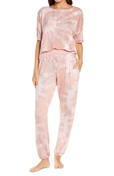 Honeydew Intimates Honeydew Sun Lover Lounge Set In Honey Crisp Tie-dye
