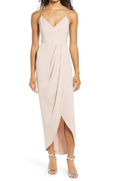 Shop Shona Joy Tulip Hem Maxi Dress In Ballet