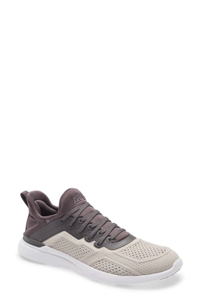 Shop Apl Athletic Propulsion Labs Techloom Tracer Knit Training Shoe In Asteroid / Clay / White