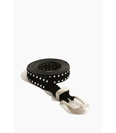 Shop Isabel Marant Dola Wrap Studded Belt In Black