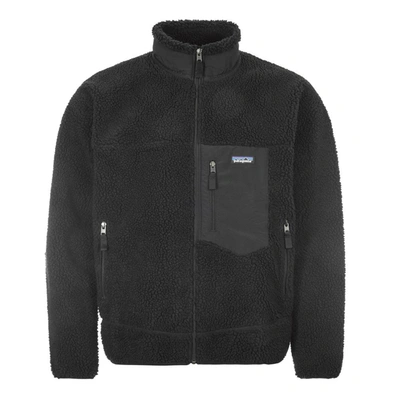Shop Patagonia Jacket Retro In Black