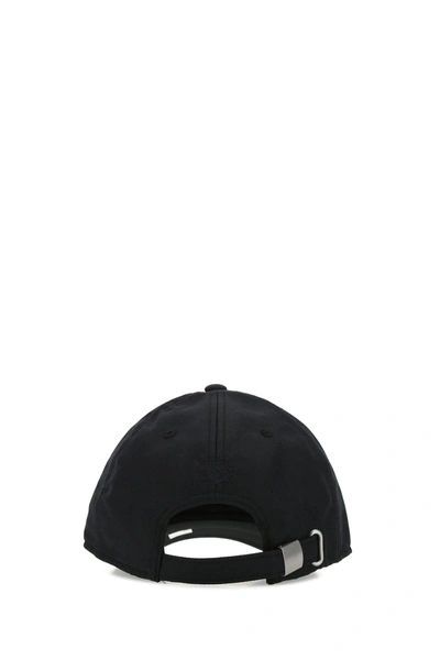 Shop Marcelo Burlon County Of Milan Black Polyester Baseball Cap  Black Marcelo Burlon Uomo Tu