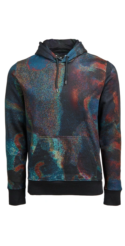 Shop Ps By Paul Smith Acid Oil Slick Hoodie